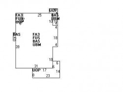 44 Billings Park, Newton MA  02458-2013 floor plan