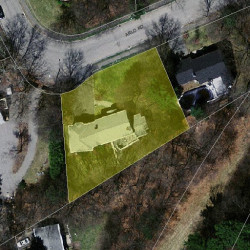 40 Arlo Rd, Newton MA 02464-1001 aerial view