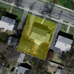 100 Randlett Park, Newton MA  02465-1744 aerial view