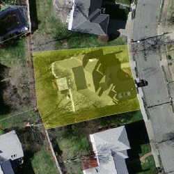 39 Deborah Rd, Newton MA  02459-2837 aerial view