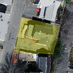 12 Cottage Pl, Newton MA 02465-1525 aerial view