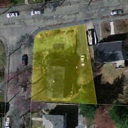 6 Fairfield St, Newton MA  02460-2108 aerial view
