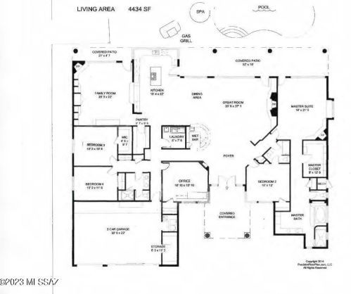 6185 Avenida De Chaparron, Tucson AZ  85750-1244 exterior