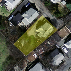 21 Mague Pl, Newton MA  02465-1539 aerial view