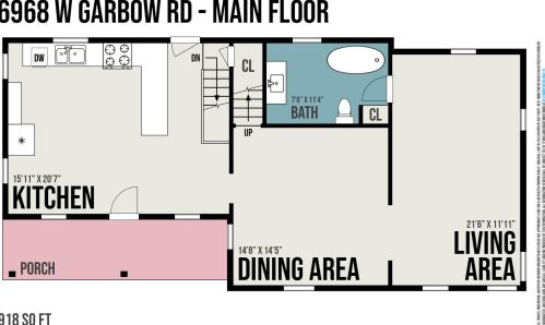 6968 Garbow Rd, Middlevle MI 49333-8045 exterior