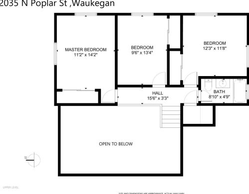 2035 Poplar St, Waukegan IL 60087-5014 exterior