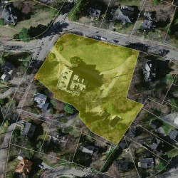 80 Claremont St, Newton MA  02458-1952 aerial view