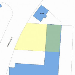 50 Winchester St, Newton MA 02461-1720 plot plan