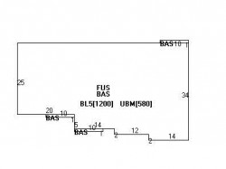 23 Craigie Ter, Newton MA 02460-2106 floor plan