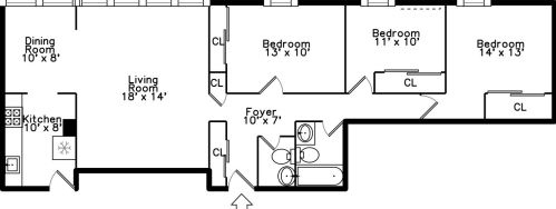 3950 Lake Shore Dr, Chicago IL  60613-3434 exterior