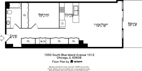1550 Blue Island Ave, Chicago IL 60608-2864 exterior