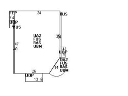 77 Central Ave, Newton MA  02460-1717 floor plan