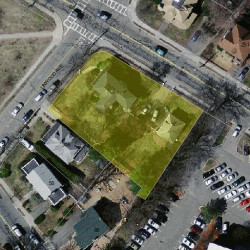 300 Linwood Ave, Newton MA 02460-1329 aerial view