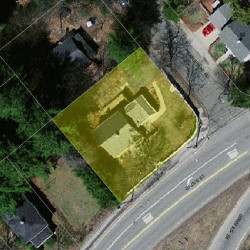 491 Grove St, Newton MA 02462-1415 aerial view