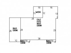 1 Gammons Rd, Newton MA  02468-1215 floor plan