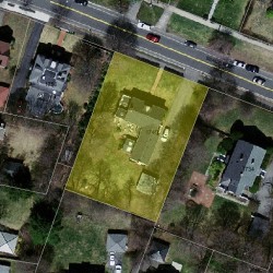 1746 Beacon St, Newton MA 02468-1405 aerial view