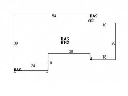 38 Columbine Rd, Newton MA  02459-3444 floor plan