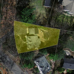 108 Devonshire Rd, Newton MA  02468-2213 aerial view