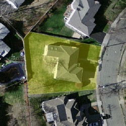 33 Deborah Rd, Newton MA 02459-2837 aerial view