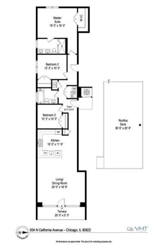 934 California Ave, Chicago IL  60622-4021 exterior