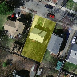 64 Carl St, Newton MA 02461-1906 aerial view