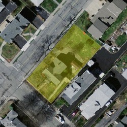 208 Linwood Ave, Newton MA 02460-1459 aerial view