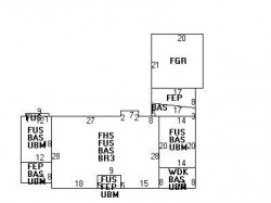 200 Kent Rd, Newton MA  02468-1108 floor plan