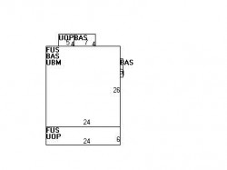 16 Hazelhurst Ave, Newton MA 02465-1312 floor plan