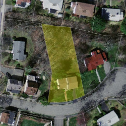 18 Cannon St, Newton MA  02461-2115 aerial view