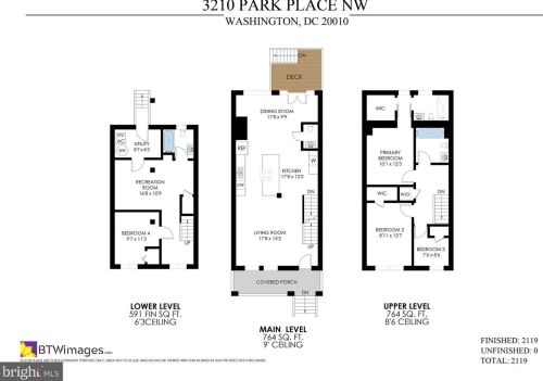 3210 Park Pl, Washington DC  20010-2529 exterior