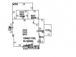 77 Temple St, Newton MA 02465-2306 floor plan