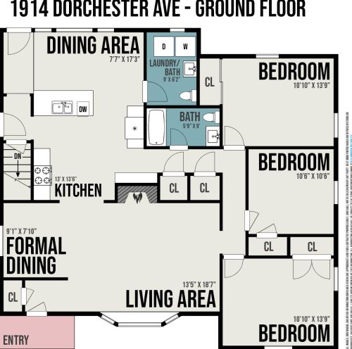 1914 Dorchester Ave, Kalamazoo MI  49001-5217 exterior