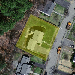 11 Grayson Ln, Newton MA 02462-1020 aerial view
