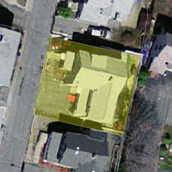 16 Cottage Pl, Newton MA 02465-1525 aerial view