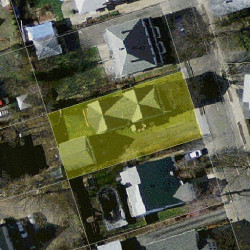 49 Faxon St, Newton MA 02458-1034 aerial view