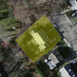 72 Bow Rd, Newton MA  02459-2513 aerial view