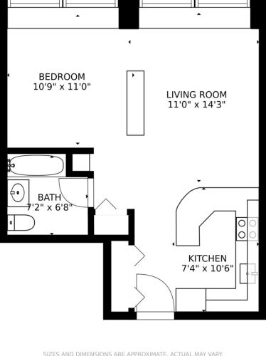 1460 Sandburg Ter, Chicago IL  60610-7688 exterior