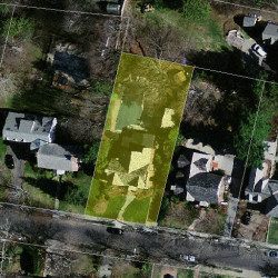 25 Montrose St, Newton MA 02458-2717 aerial view