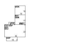 38 Charlemont St, Newton MA 02461-1908 floor plan