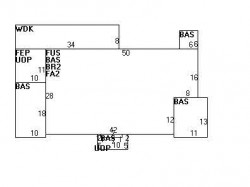 279 Chestnut St, Newton MA 02465-2932 floor plan