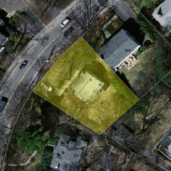 574 Chestnut St, Newton MA 02468-1614 aerial view