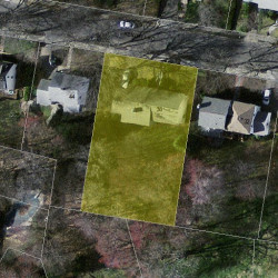 38 Kendall Rd, Newton MA 02459-2623 aerial view