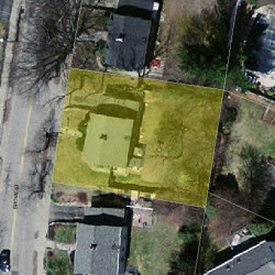 608 Grove St, Newton MA 02462-1317 aerial view