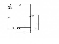 41 Roundwood Rd, Newton MA 02464-1218 floor plan