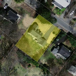 108 Central St, Newton MA 02466-2410 aerial view