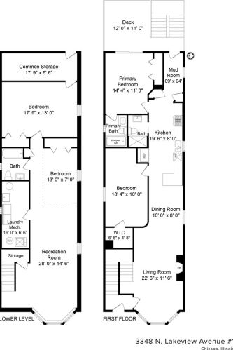 3348 Lakewood Ave, Chicago IL  60657-1441 exterior