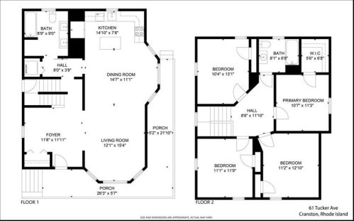 61 Tucker Ave, Providence RI  02905-3314 exterior