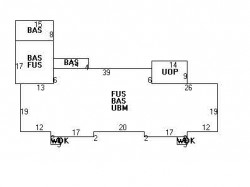 64 Cabot St, Newton MA 02458-2500 floor plan