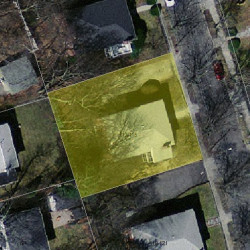 115 Withington Rd, Newton MA 02460-2037 aerial view
