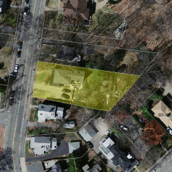 1110 Walnut St, Newton MA  02461-1264 aerial view